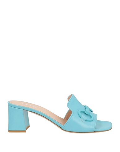 ELATA Sandalen Hellblau Leder