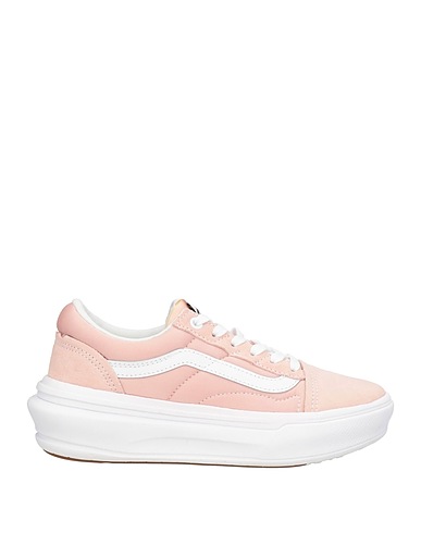 VANS Sneakers Pink Leather, Textile fibres