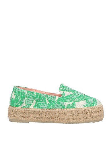 MANEBÍ Espadrilles Green Cotton