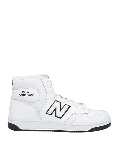 NEW BALANCE Sneakers White Leather