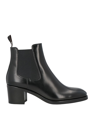 SANTONI Ankle boot Black Leather