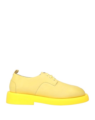 MARSÈLL Laced shoes Pastel yellow Calfskin