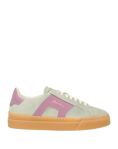 SANTONI Sneakers Verde salvia Pelle