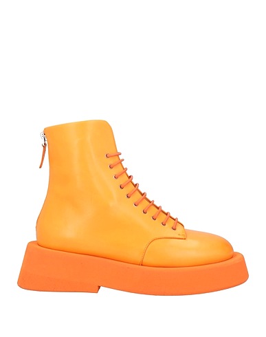 MARSÈLL Ankle boot Orange Calfskin