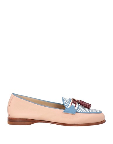 SANTONI Loafers Blush Leather