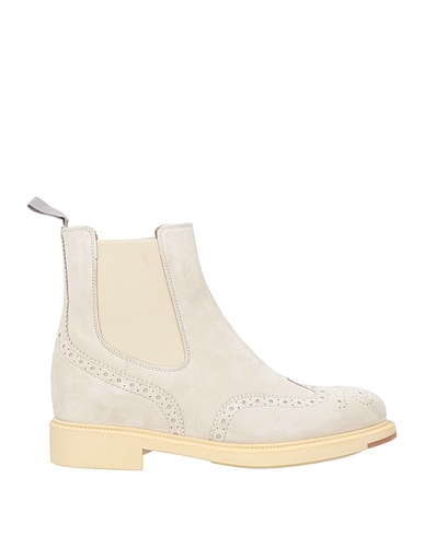 SANTONI Ankle boot Off white Leather