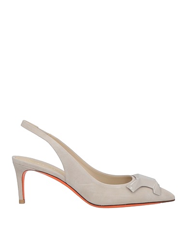 SANTONI Pump Light grey Leather