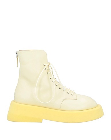MARSÈLL Ankle boot Pastel yellow Leather