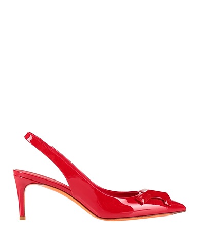 SANTONI Court Red Leather