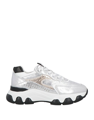 HOGAN Sneakers Silver Leather