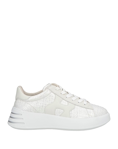 HOGAN Sneakers Leather, Textile fibers