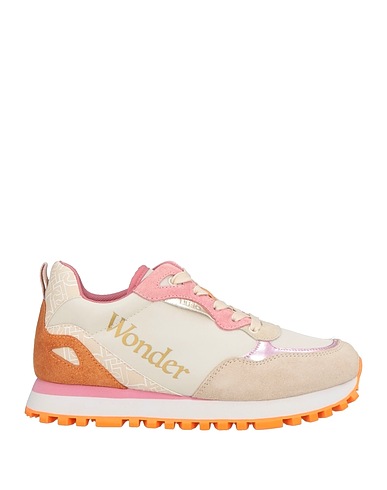 LIU •JO Sneakers Beige Cow leather, Nylon