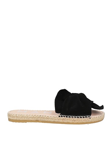MANEBÍ Espadrillas Nero Pelle