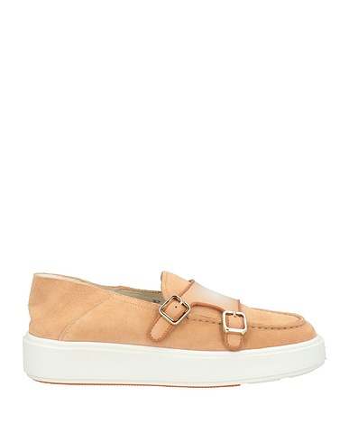 SANTONI モカシン タン 革（なめし加工）