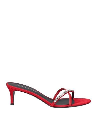 GIUSEPPE ZANOTTI Sandals Red Leather