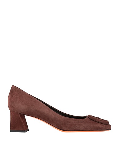 SANTONI Court Dark brown Leather