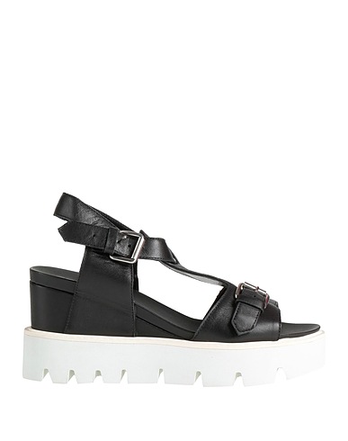 STRATEGIA Sandalen Schwarz Leder