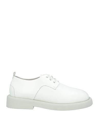 MARSÈLL Laced shoes White Calfskin