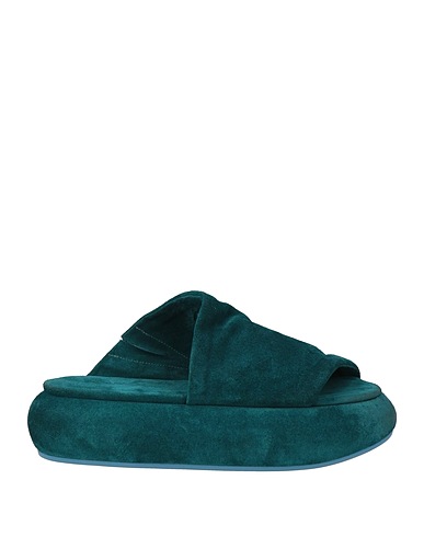 MARSÈLL Sandals Deep teal Leather