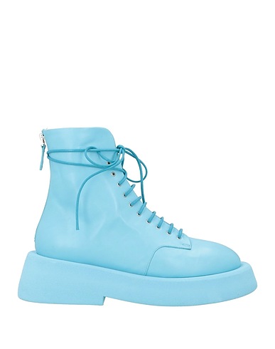 MARSÈLL Ankle boot Sky blue Leather