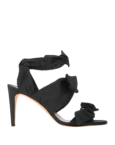 RED(V) Sandals Black Textile fibers