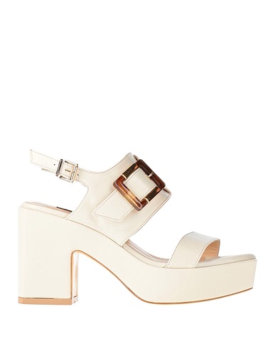 ALBANO Sandals Ivory Leather