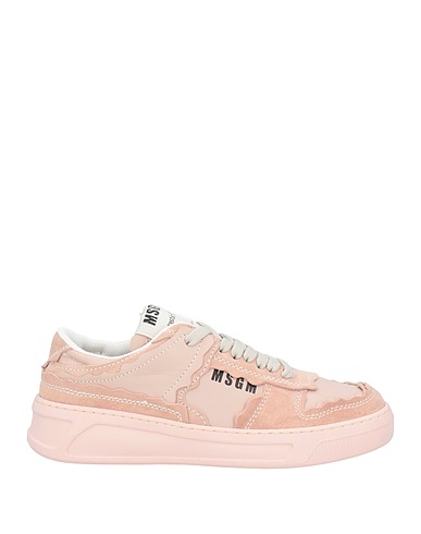 MSGM Sneakers FANTASTIC GREEN Pink Leather