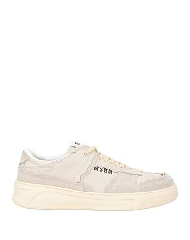 MSGM Sneakers FANTASTIC GREEN Grey Leather