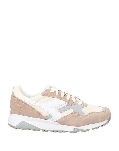 DIADORA Sneakers Cream Leather, Textile fibres