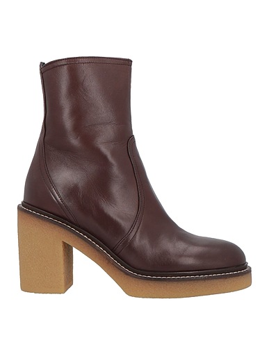 TRIVER FLIGHT Ankle boot Chocolate brown Leather