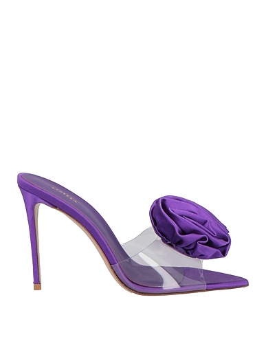 LE SILLA Sandals Purple Textile fibers