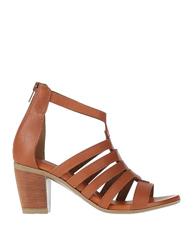 J-SAVE Sandals Tan Leather