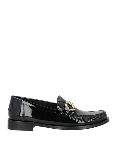 FERRAGAMO Loafers Black Leather