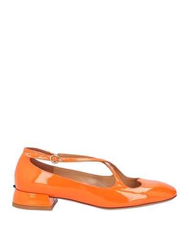 A.BOCCA Ballet flats Orange Leather