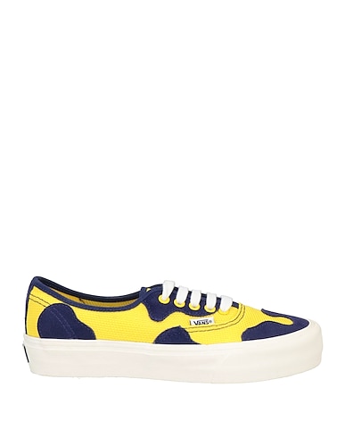 VANS VAULT Sneakers VR3 CUSH Yellow Leather, Textile fibers