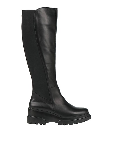 CALLAGHAN Stiefel Schwarz Leder, Gewebefasern