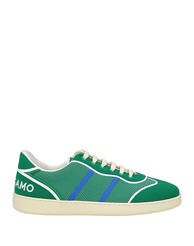 FERRAGAMO Sneakers VERDE Textile fibres