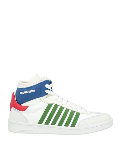 DSQUARED2 Sneakers Weiß Kalbsleder, Nylon