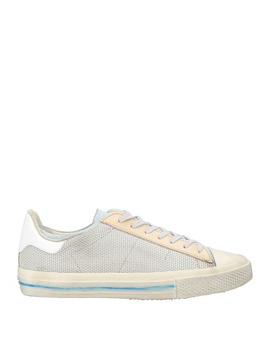 HIDNANDER Sneakers Grigio chiaro Pelle, Fibre tessili