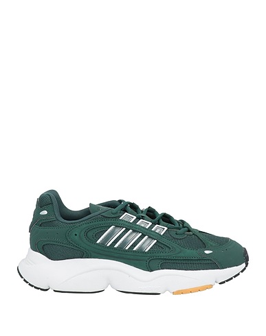 ADIDAS ORIGINALS Sneakers Dark green Leather, Textile fibres