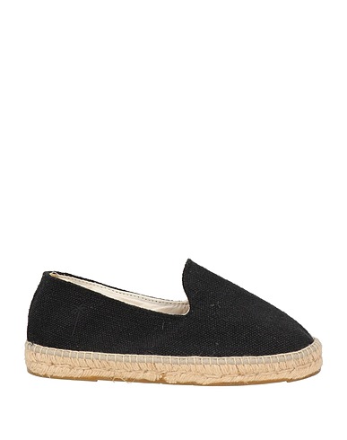 MANEBÍ Espadrilla Negro Fibras textiles