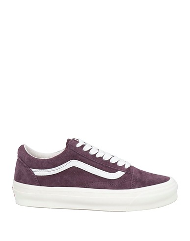 VANS VAULT Sneakers Plum Leather, Textile fibres