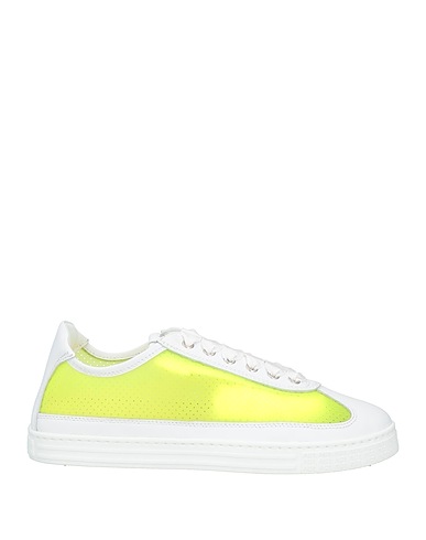 AGL Sneakers Lime green Leather, Plastic