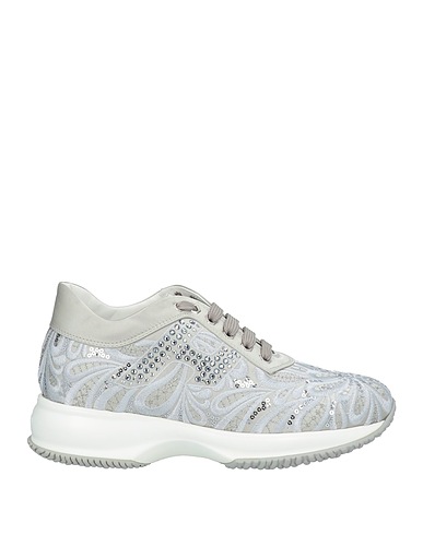 HOGAN Sneakers ATELIER Light grey Textile fibers