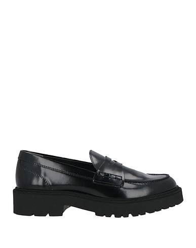 HOGAN Loafers Black Leather