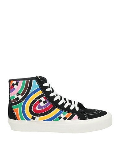 VANS VAULT Sneakers Black Leather, Textile fibres