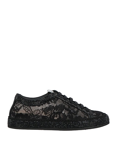 LE SILLA Sneakers Black Textile fibres