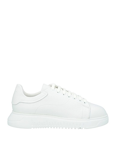 EMPORIO ARMANI Sneakers Bianco Pelle