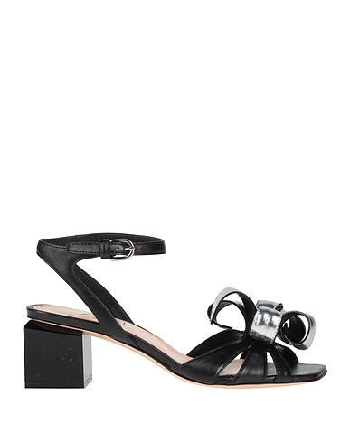 AGL Sandals Black Leather