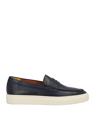 DOUCAL'S Loafers Navy Leather
